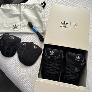 Adidas Black Bad Bunny Sneakers